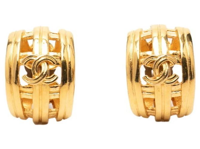 Timeless Orecchini a clip Chanel Coco Mark D'oro 
