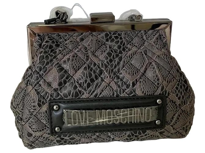 Love Moschino Sacs à main Gris anthracite