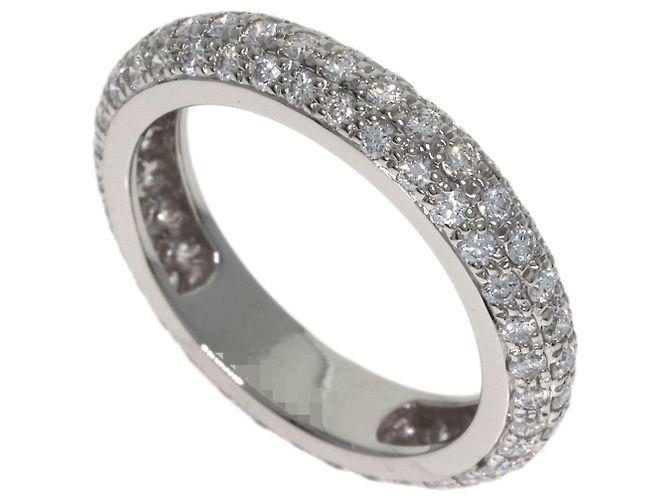 Cartier Full Eternity Pave Diamond Ring