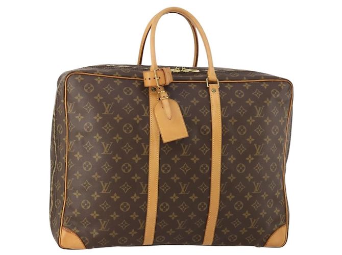 LOUIS VUITTON Bolsa Boston Monogram Sirius 50 M41406 LV Auth 176047A Monograma