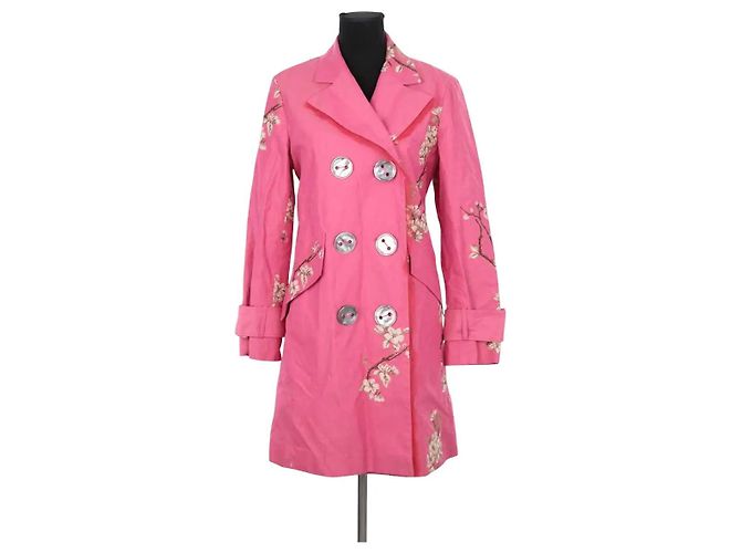 Kenzo Abrigo rosa 