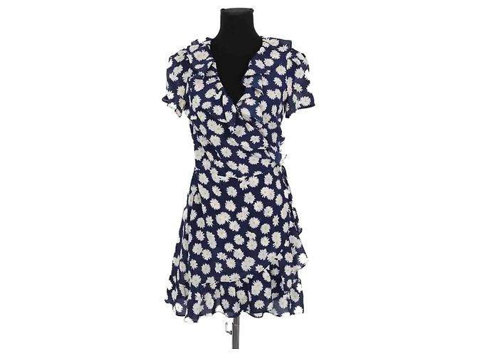 Autre Marque Vestido azul marino