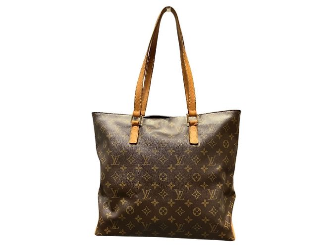 Borsa Cabas Mezzo Louis Vuitton Marrone