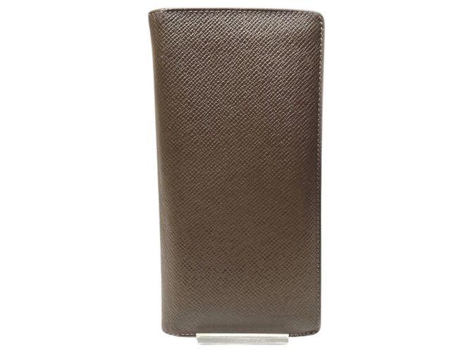 Louis Vuitton Portefeuille Brazza Glacier Bi-fold Wallet Brown