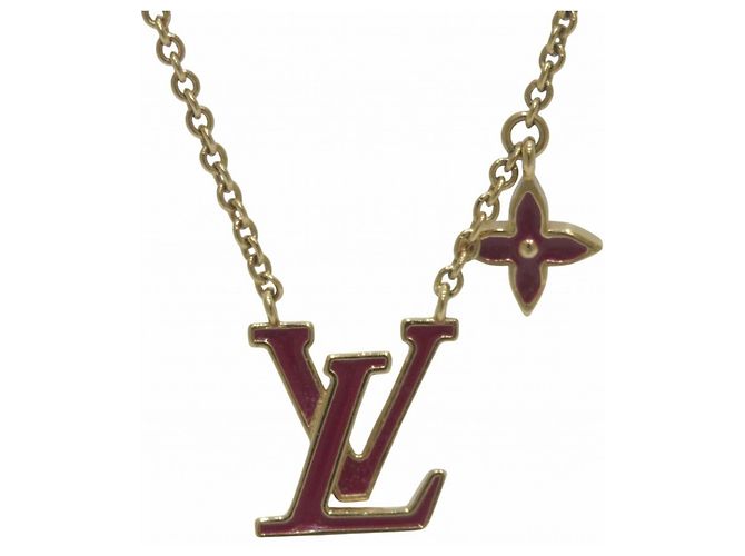 Collana con logo iconico Louis Vuitton