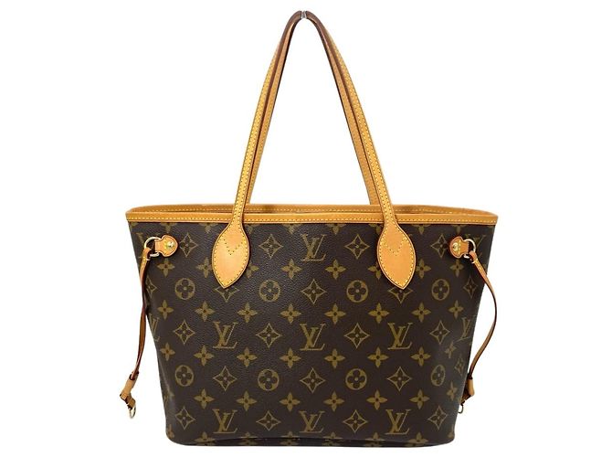 Louis Vuitton Neverfull PM Tote Bag Braun