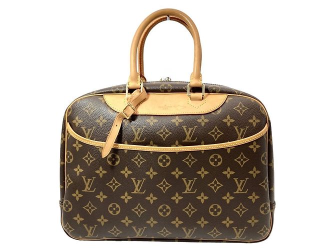 Bolso Louis Vuitton Deauville Castaño