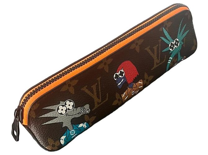 Louis Vuitton Monogram x K.ngels Pochette Wallet Brown Multiple colors