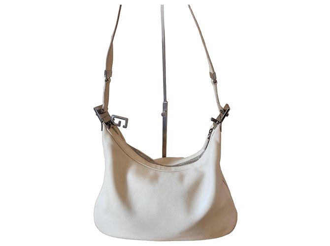 Gucci Beige Leather Shoulder Bag