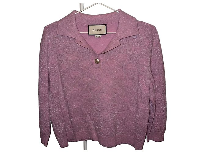 Gucci Strickpullover in Rosa Pink 