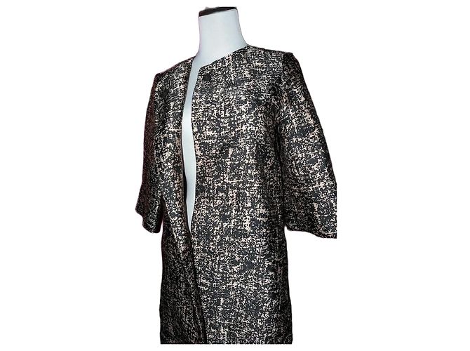 Gerard Darel Textured Mid-Season Coat