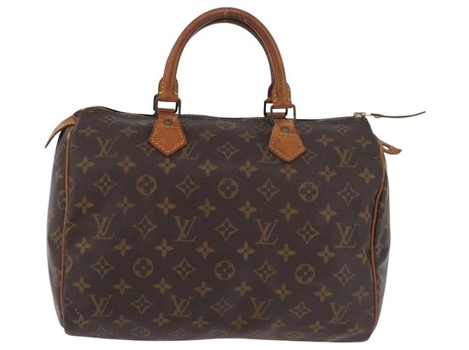 Louis Vuitton Speedy Monogram Canvas 30 Marron