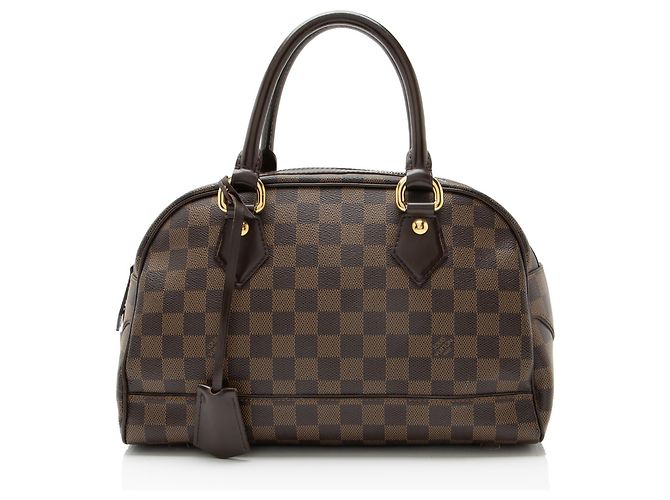 Sac à main Louis Vuitton Damier Ebene Duomo Marron