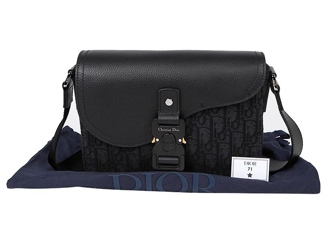 Dior Bolso Crossbody Saddle Small Flap Negro
