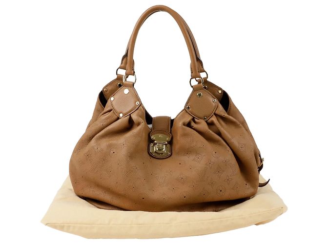 Louis Vuitton Sac cabas Mahina Large Marron