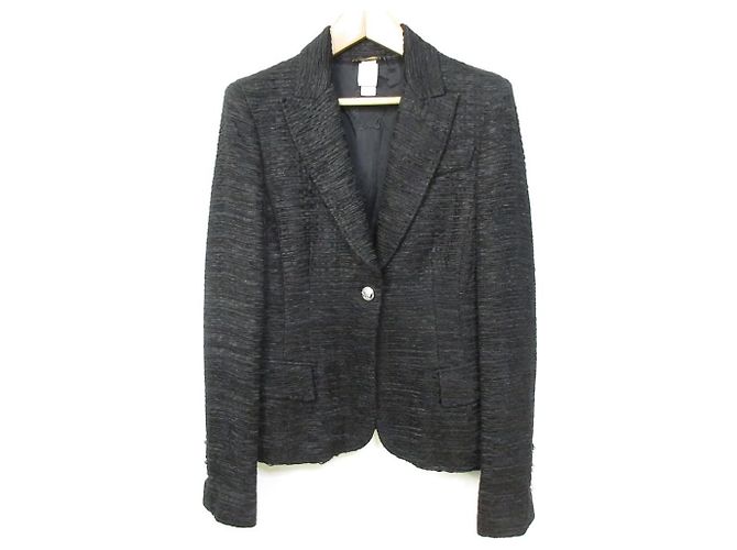 Versace Medusa Single-breasted Tailored Jacket Black