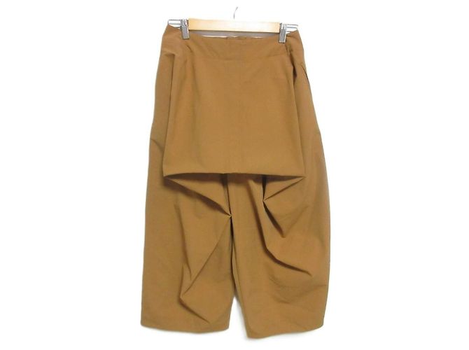 Calças largas curtas extensíveis ISSEY MIYAKE CANOPY
