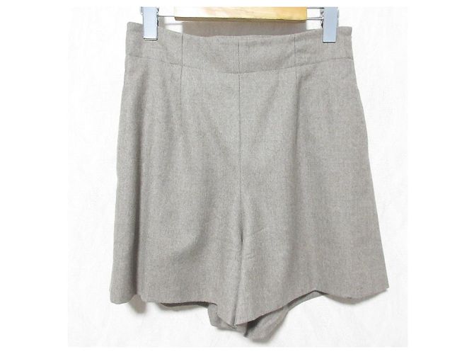 Autre Marque FOXEY Wool Shorts Brown