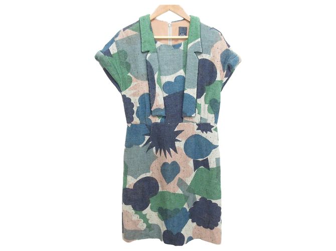 Autre Marque abito mina perhonen flower basket Multicolore