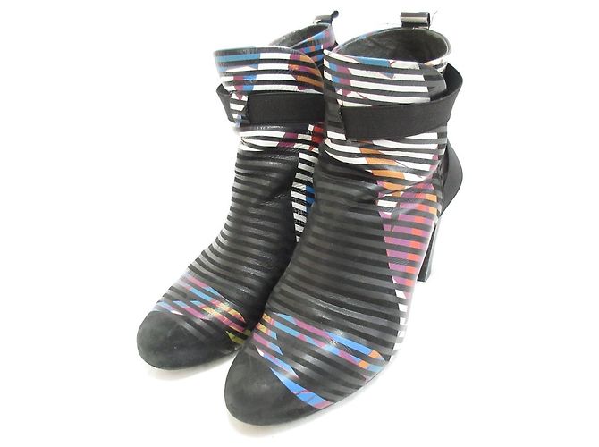 Autre Marque Camper × C.Neeon TWINS High Heel Short Boots Black