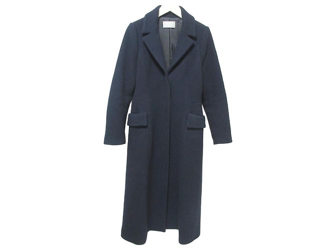 Autre Marque CELFORD Wool Long Coat Blue