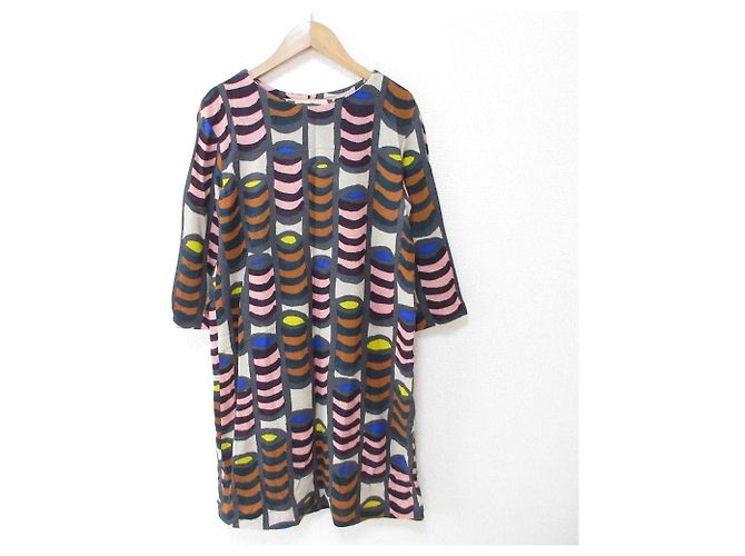 Autre Marque Vestido de cachemira bonbon mina perhonen Multicolor