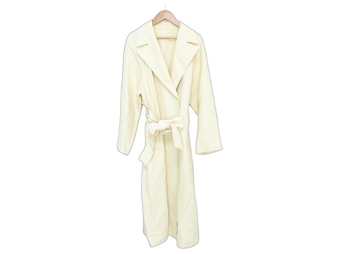Autre Marque Abrigo largo SHIPS Over Trench Coat Long Coat Amarillo
