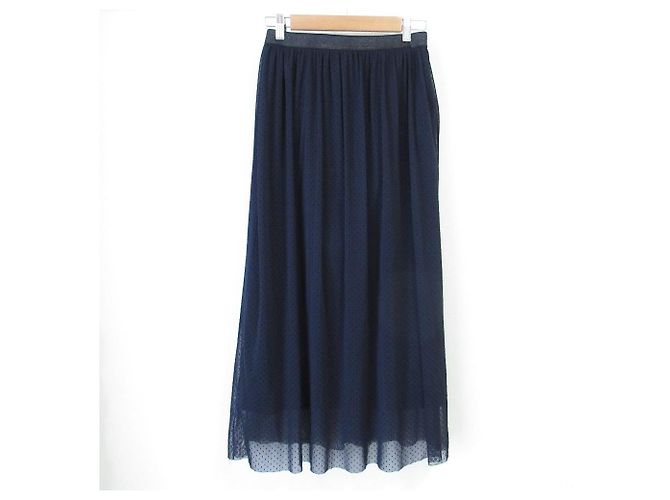 Autre Marque Saia justa 2WAY de tule Curensology Azul Azul marinho