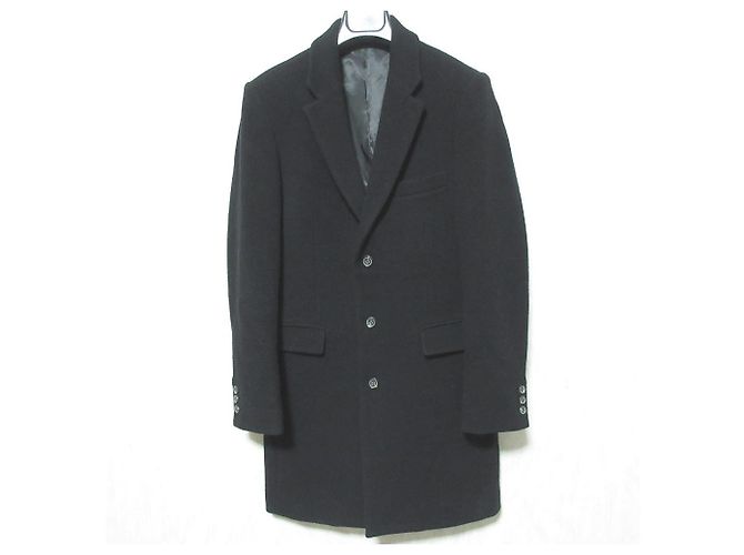 Autre Marque JOURNAL STANDARD Wool Chester Coat Black