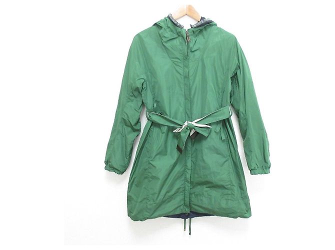 S Max Mara Abrigo reversible The Cube Beige Verde Azul marino 