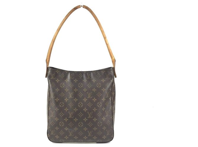 Bolso Louis Vuitton Monogram Looping GM Castaño
