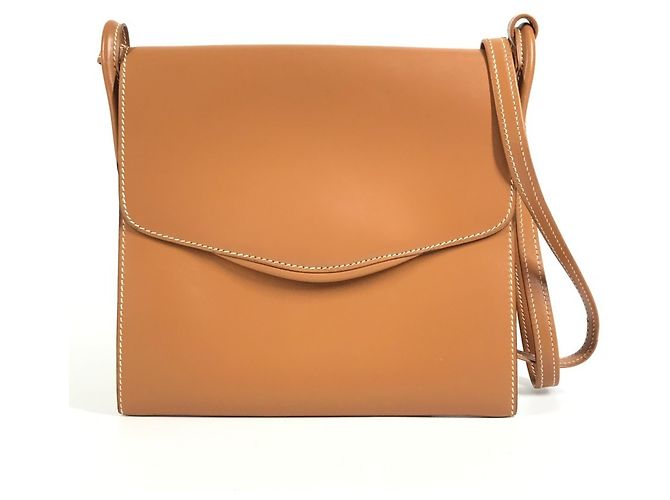 Hermès Hermes Vintage Chamonix Leather Shoulder Bag