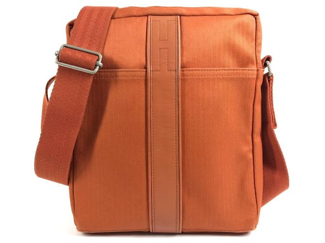 Hermès Bolsa tiracolo Hermes Acapulco Laranja