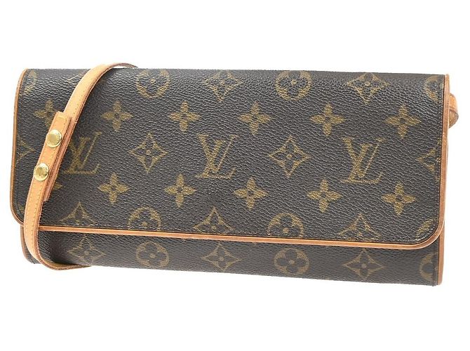 Louis Vuitton Twin Monogram Canvas GM Castaño