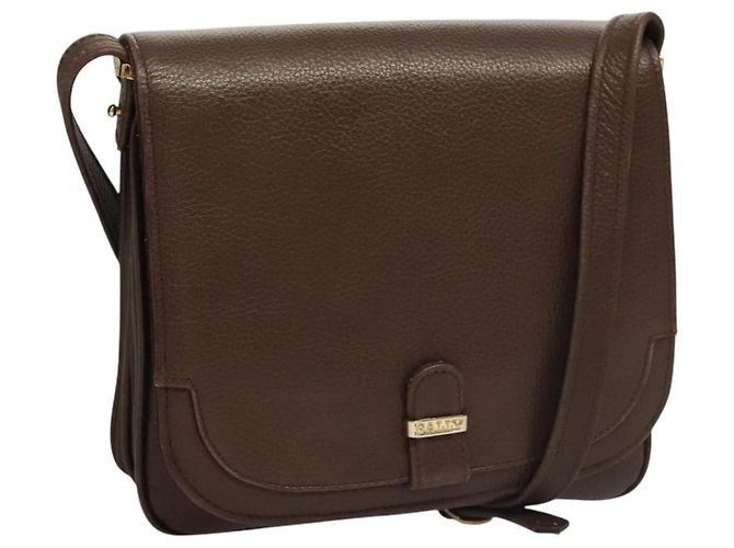 Bally Vintage Leather Marron