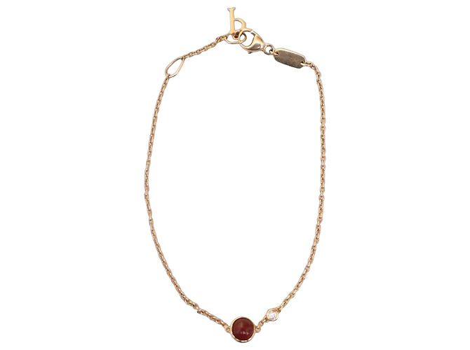 Piaget Possession Bracciale Oro Rosa 18k Cornalina e Diamante D'oro