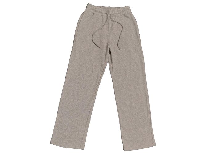Céline Celine Paris Pantaloni Tuta con Strass Grigio