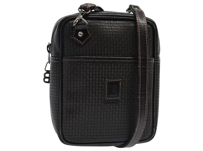 Bally Vintage PVC and Leather Black