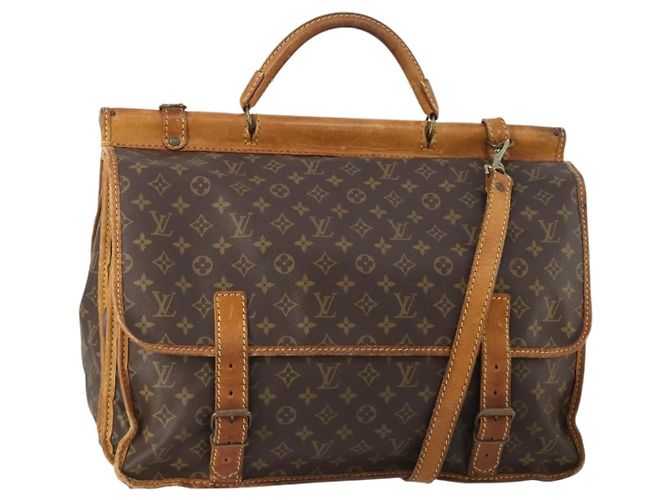 LOUIS VUITTON Monogram Sac Kleber Boston Bag M58122 LV Auth bs34828 Monograma