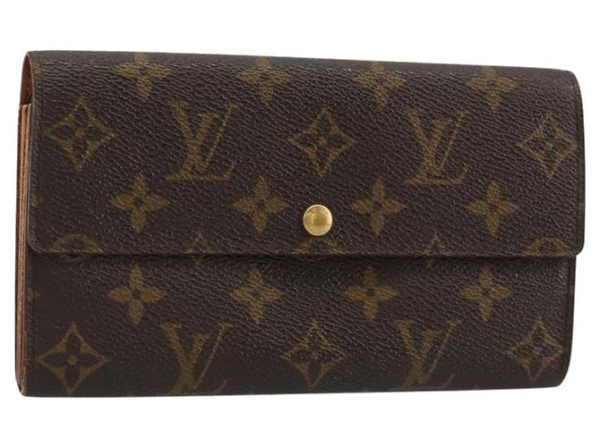 LOUIS VUITTON Monogram Kreditgeldbörse Monogram M61723 Auth bs35095 Monogramm