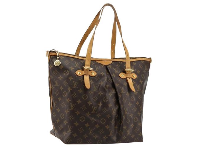 LOUIS VUITTON Borsa Tote Monogram Palermo GM M40146 LV Auth ep14586 Monogramma