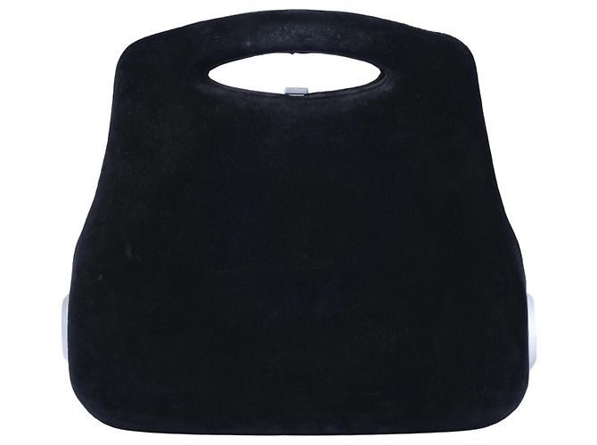 Classique Sac Chanel Millennium 2005 en daim noir