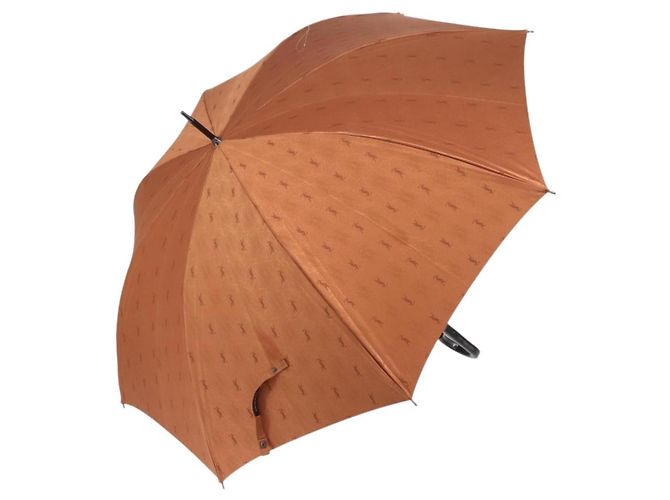 SAINT LAURENT Umbrella Nylon Orange Auth 175080M