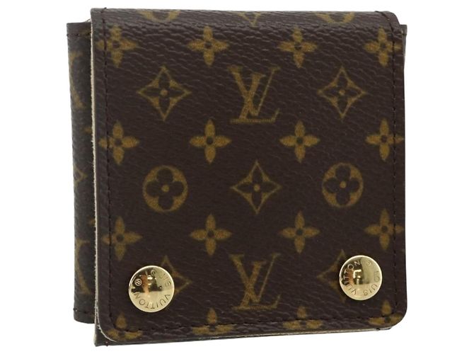 LOUIS VUITTON Monogramm Schmuckkästchen Schmuckbox LV Auth 179884A