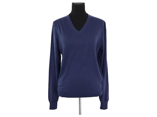 Hermès Blauer Pullover 