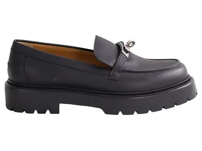 Kelly Hermès Mocassins noirs