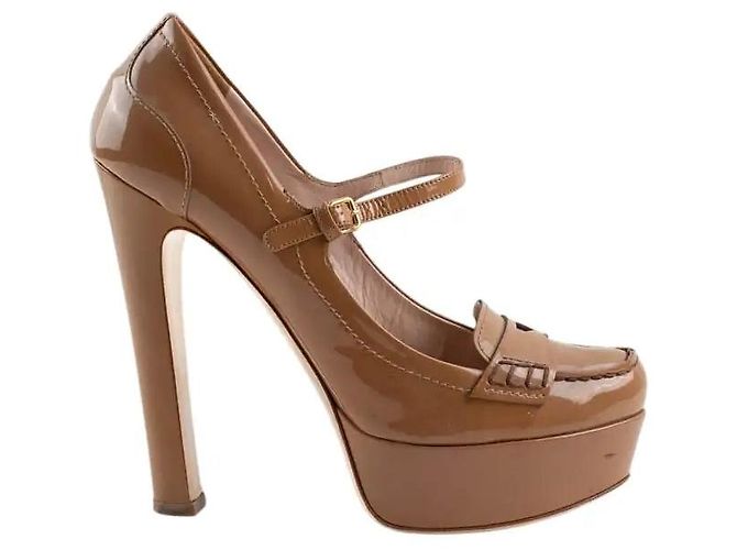 Miu Miu Camel heels