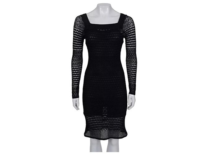 Tom Ford Strickkleid Schwarz - Größe S Gebraucht
