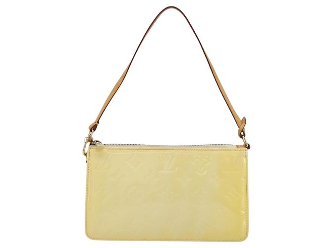 Louis Vuitton Lexington Pochette Monogram Vernis Beige