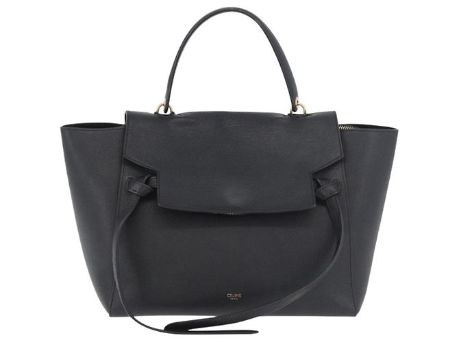 Belt Bag Céline Cinto Celine em couro texturizado Medium